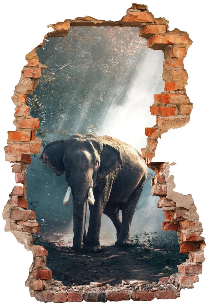 Sticker cu efect 3D - Elefant