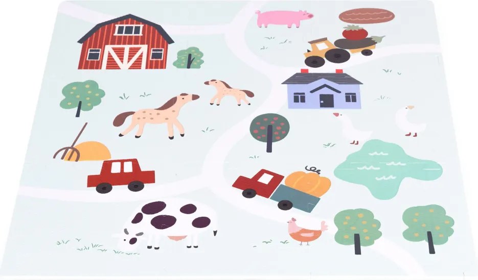 Mare EVA spumă mat farm 90.5x90.5 cm 21 buc