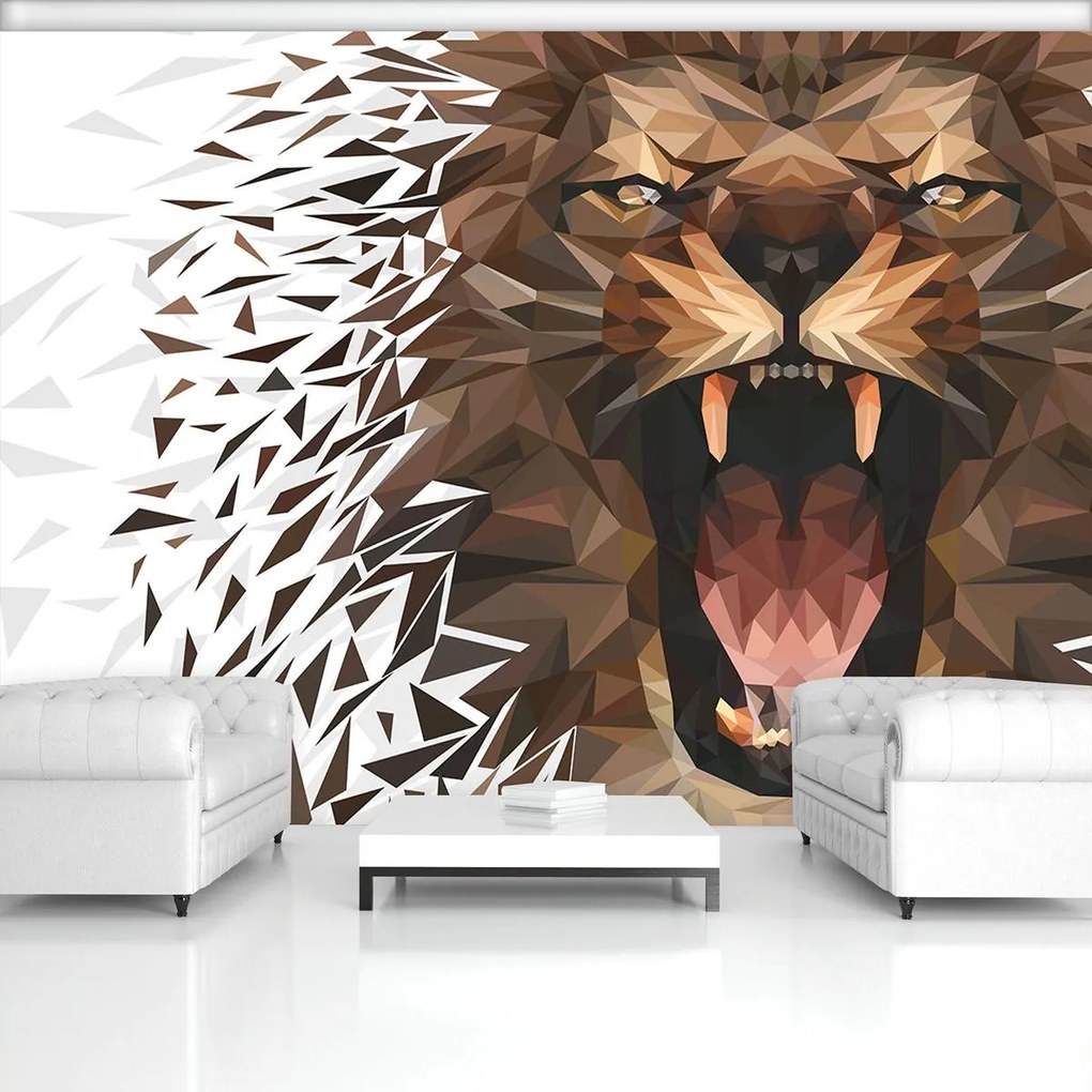 Fototapet - Leu (152,5x104 cm)