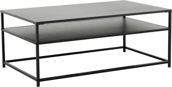 Masuta neagra design modern Dura Steel 100cm