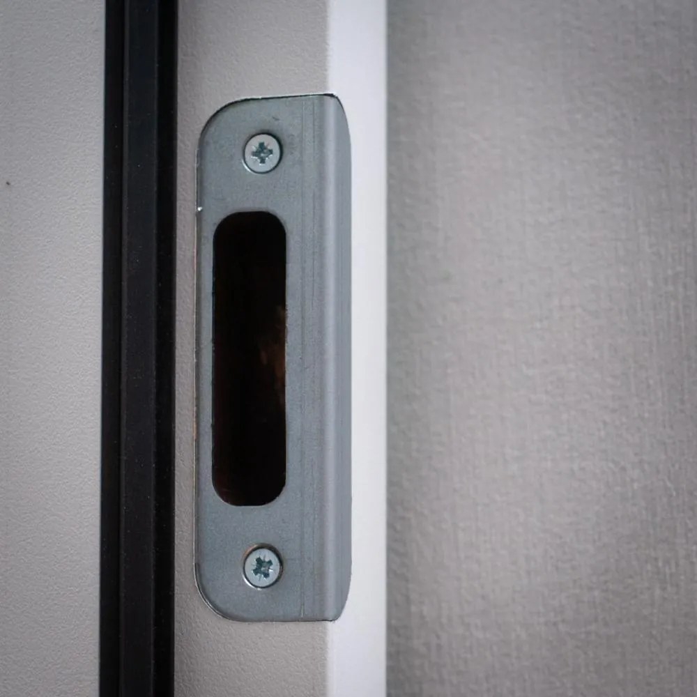 Usa Metalica de intrare in casa cu luminator lateral Turenwerke DS92 Gri Antracit, ST, Maner bara, 300mm