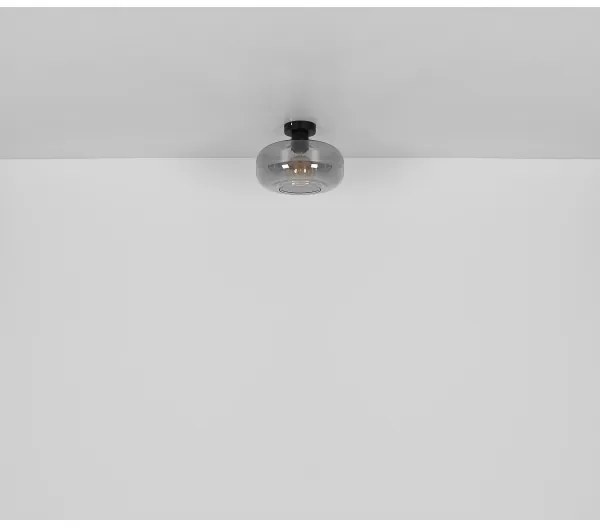 Lustră aplicată GIUSEPPE 1xE27/40W/230V gri Globo 15566D