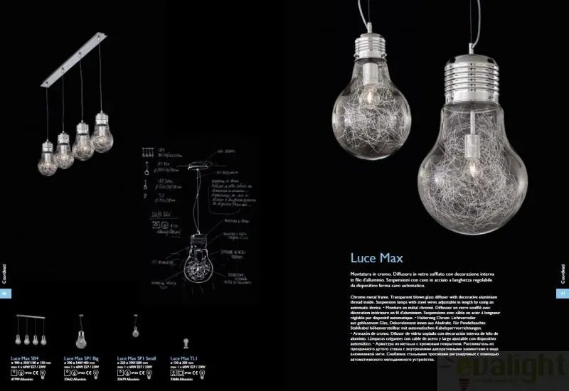Pendul super modern diametru 20 cm LUCE MAX SP1 Small 033679