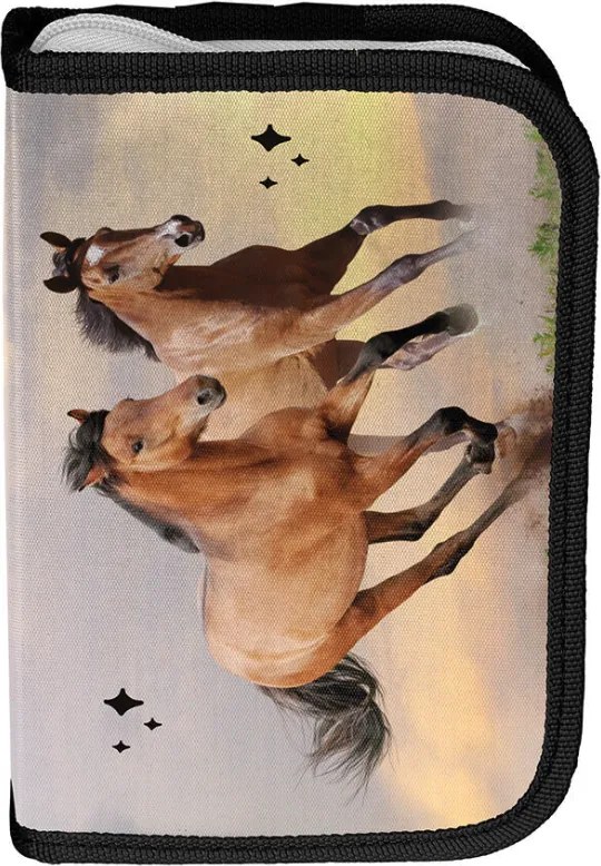 Geantă de școală pentru fete - set din 3 piese - LOVELY HORSES