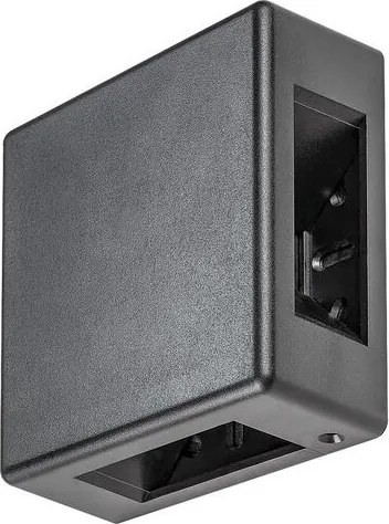 Aplica LED iluminat exterior ambiental IP54 Lippa negru