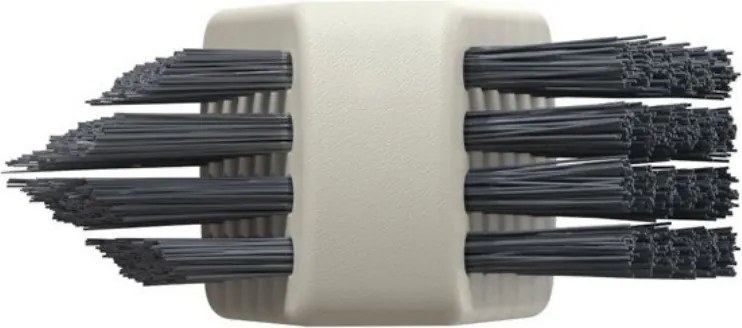 Perie pentru curatarea gresiei Joseph Joseph CleanTech™ 6500021, 18 x 5 x 3 cm, 2 tipuri de fibre, Bej