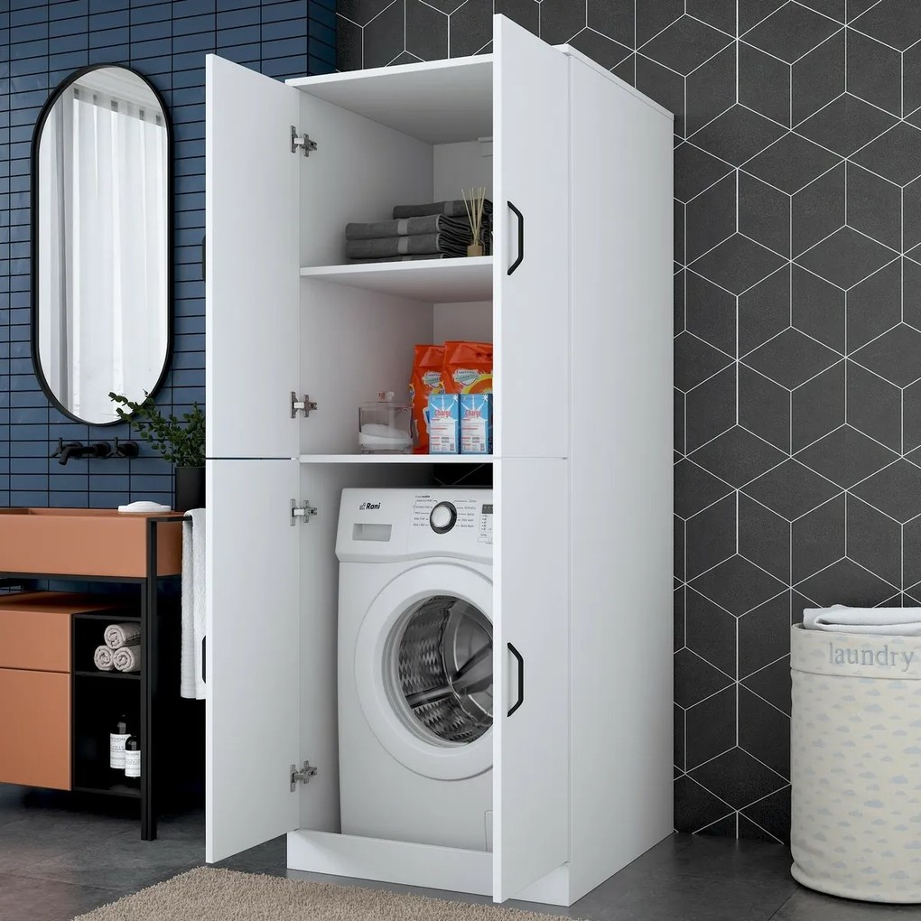 Dulap deasupra mașinii de spălat Fera White