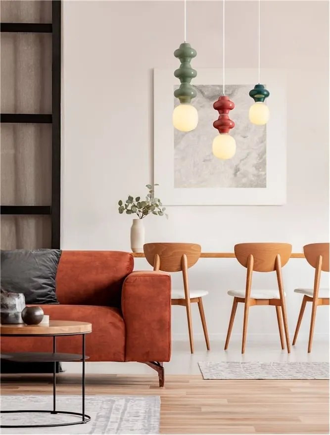 Pendul ceramic design modern CHIC verde