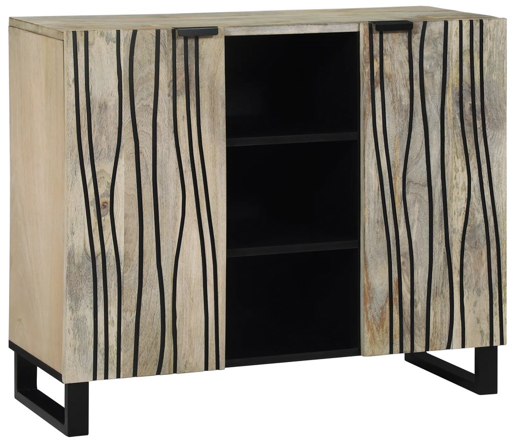 vidaXL Dulapuri și suporturi pentru stocarea media 90 x 33.5 x 75 cm