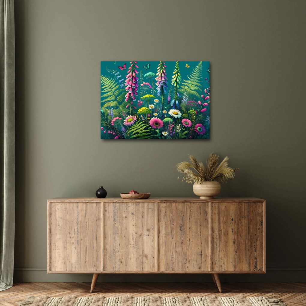 Tablou - Flori de câmp (70x50 cm)