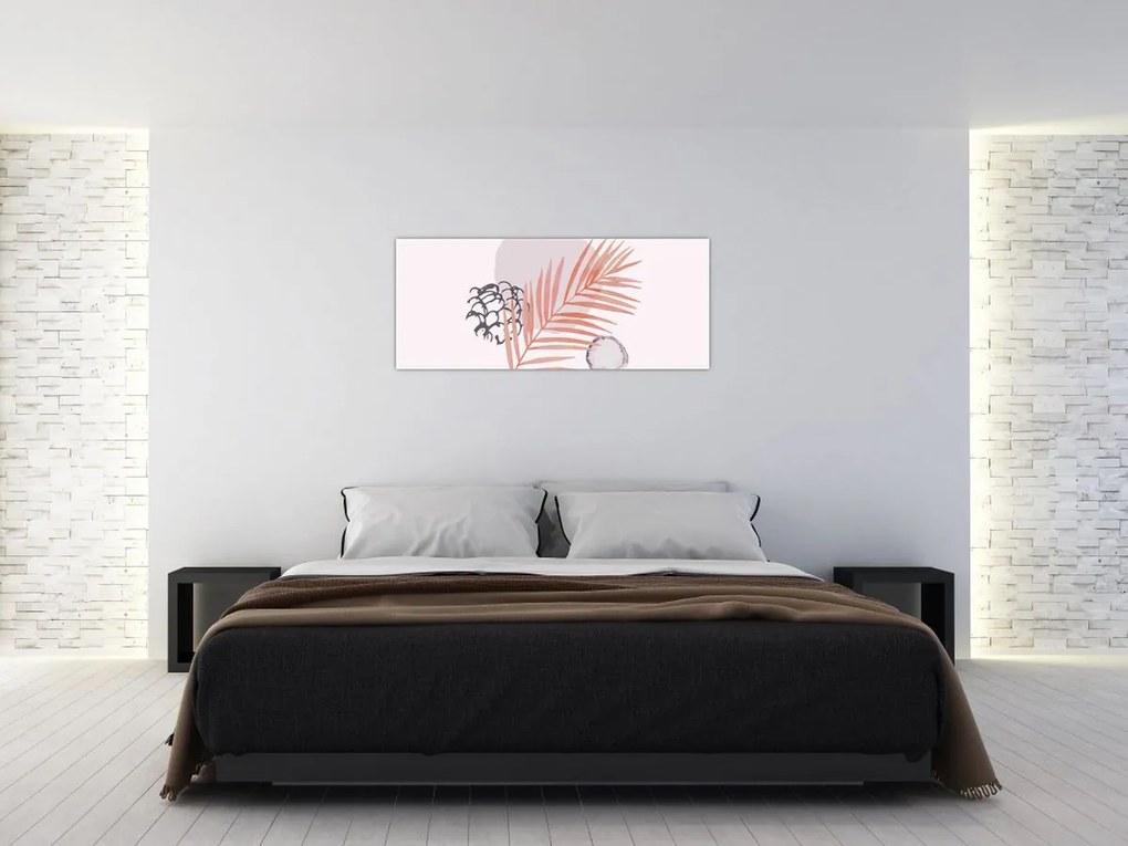 Tablou - Minimalism violet N⁰3 (120x50 cm)