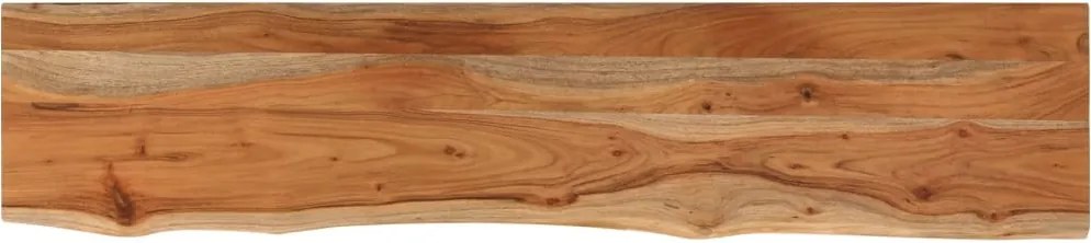 vidaXL Raft perete 100x20x2,5cm dreptunghiular lemn acacia margine vie