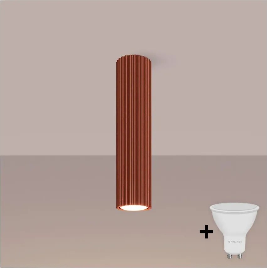 BRILAGI - Spot LED CRESTO 1xGU10/10W/230V 30 cm portocaliu