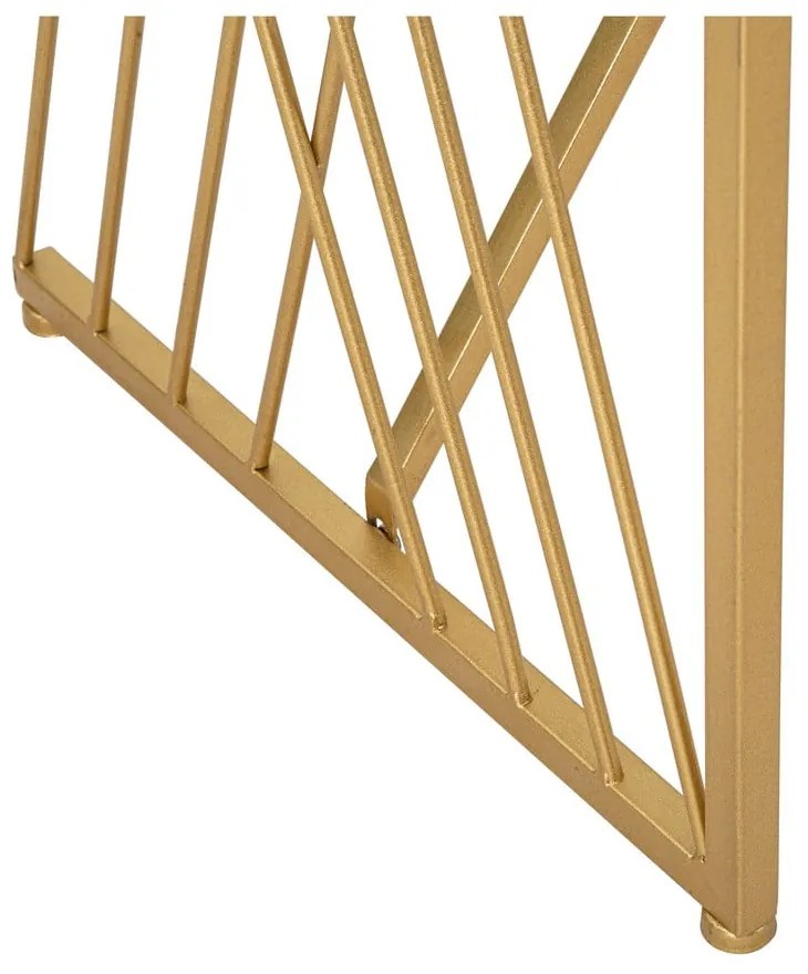 Masă consolă aurie 40x120 cm Easy – Mauro Ferretti