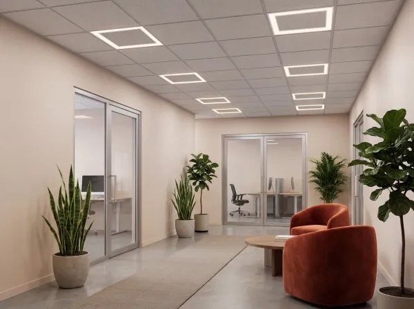 Kanlux 46070 - Cadru LED pentru plafon casetat AVAR LED/32W/230V 3000/4000/6000K 60x60 cm UGR<19