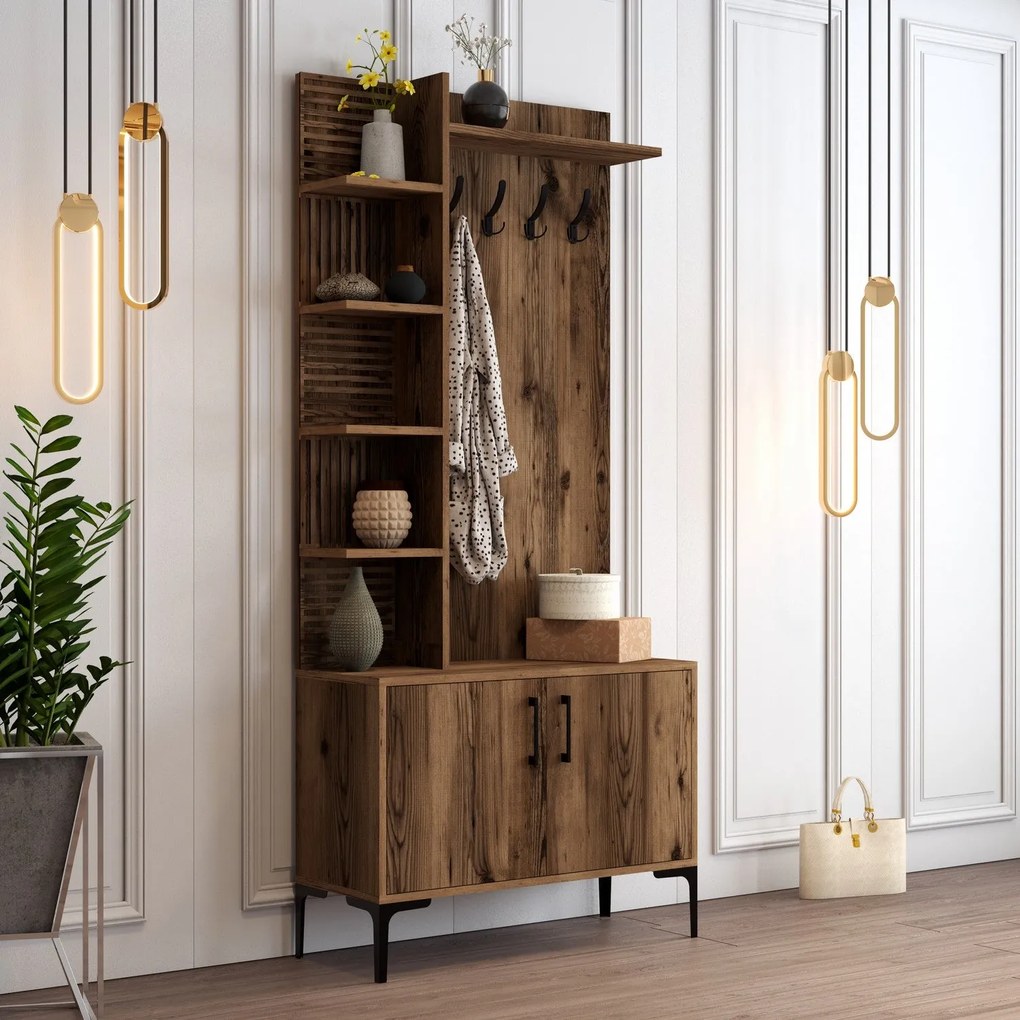 Cuier Viyana D - Walnut