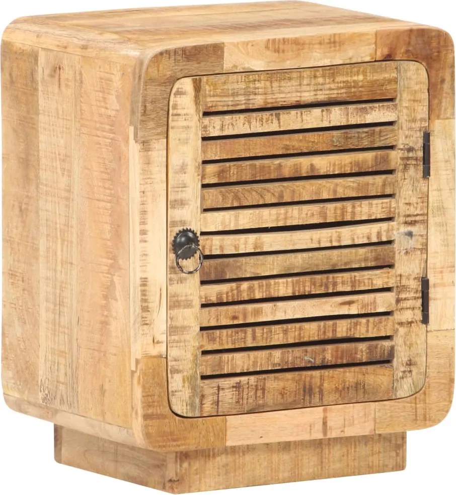 vidaXL Noptieră, 40 x 30 x 50 cm, lemn de mango nefinisat