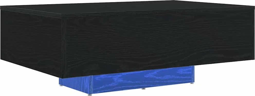 vidaXL Masă de cafea Stejar Negru 85 x 55 x 31 cm Lemn compozit