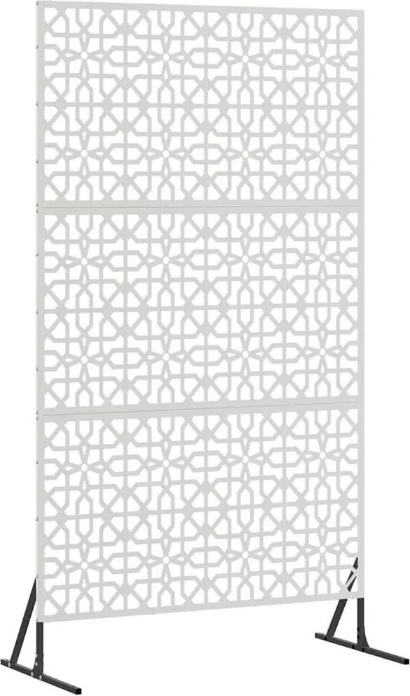 vidaXL Ecran de intimitate Gri 100 x 50 x 180 cm Oțel