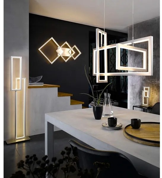 Lustră LED dimabilă pe cablu Wofi 6531.03.64.8000 VISO LED/87W/230V