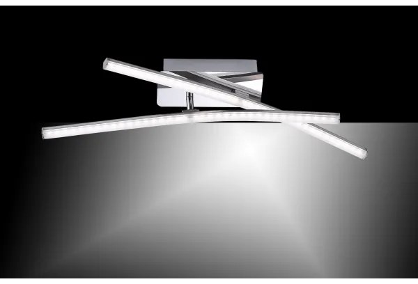 Lustră LED aplicată SIMON 2xLED/5W/230V crom mat Leuchten Direkt 11270-55