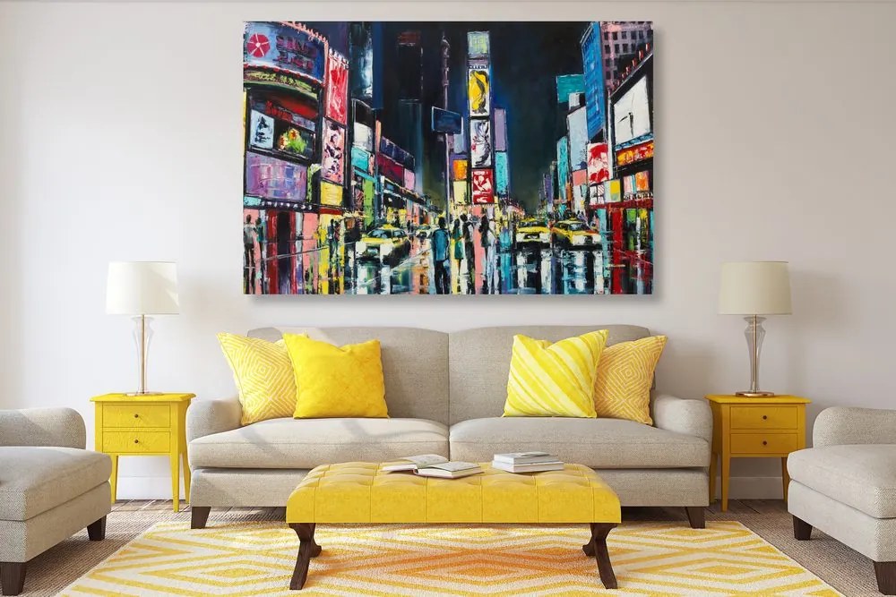 Tablou New York colorat