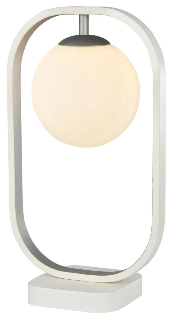 Lampa de birou alb/argintie 1 bec Table Lamp Avola | MAYTONI