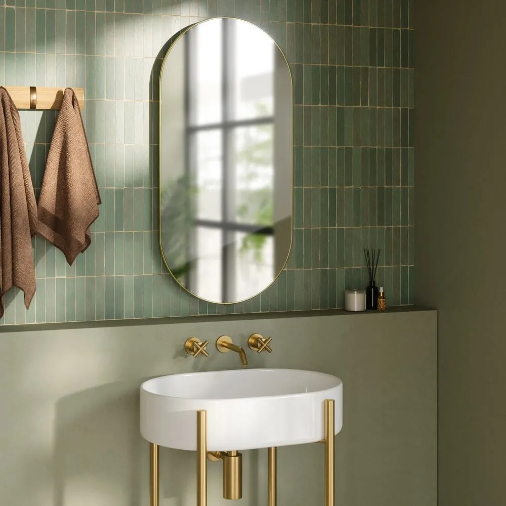 Oglindă de perete 46x91 cm Hubba – Umbra