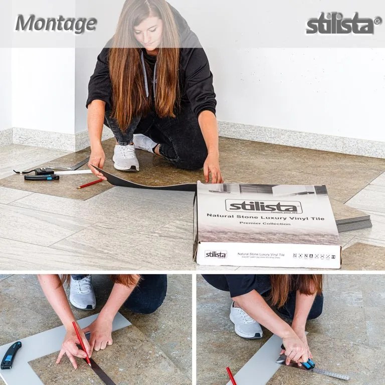 Pardoseală din vinil STILISTA 7,5 m² - nisip