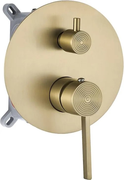 Set de dus incastrat Rea Foster auriu periat + BOX