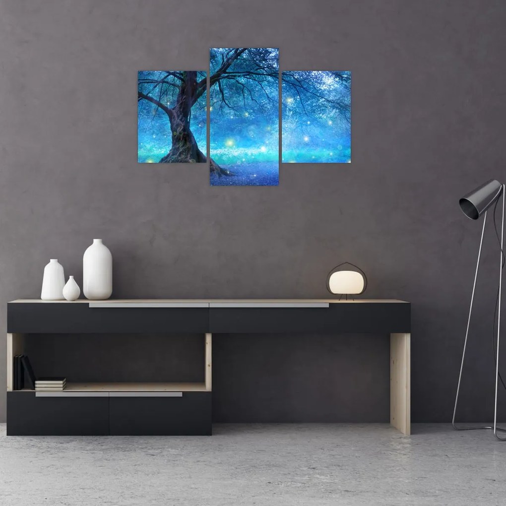 Tablou - Pădure mistică (90x60 cm)