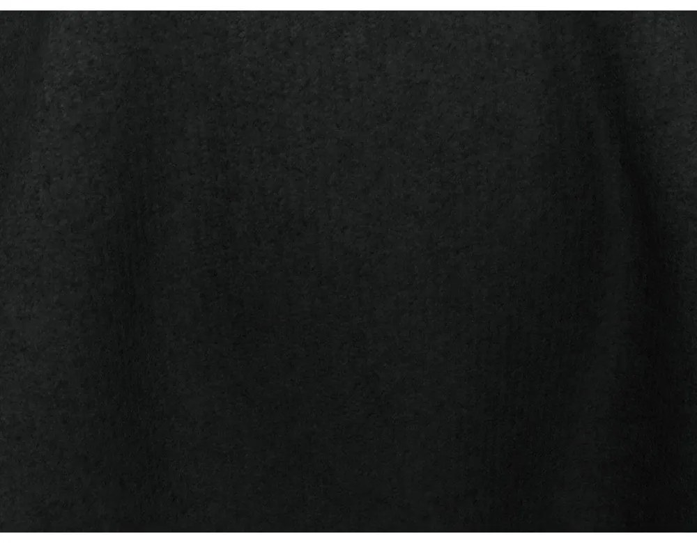 Scaun de sufragerie negru tapițat Kalo – Makamii