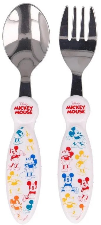 Disney Mickey Fun-Tastic set de tacâmuri din metal - 2 piese