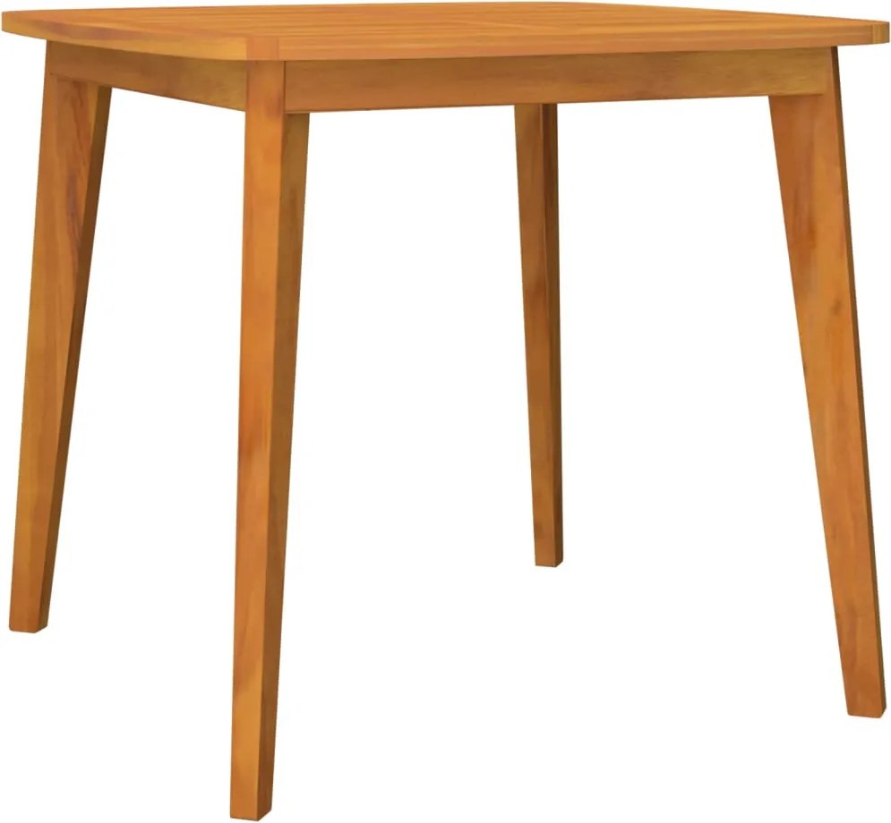 vidaXL Masă de grădină, 85x85x75 cm, lemn masiv de acacia