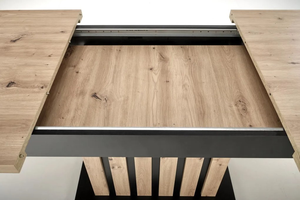 Set masa extensibila Lamello L130-180 cm + 4 scaune K518 crem