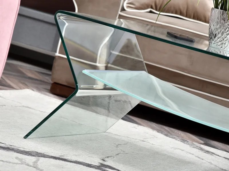 Măsuță de cafea Spinal Xl (transparent). 1111914