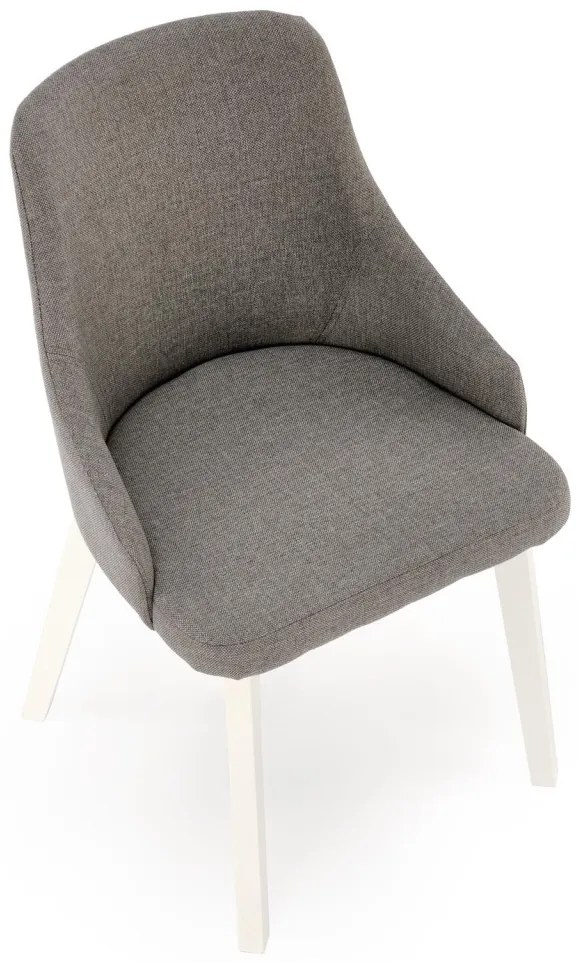 Scaun textil Toledo alb/Inari91