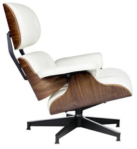 LOUNGE HM PREMIUM WIDE fotoliu alb - nuc