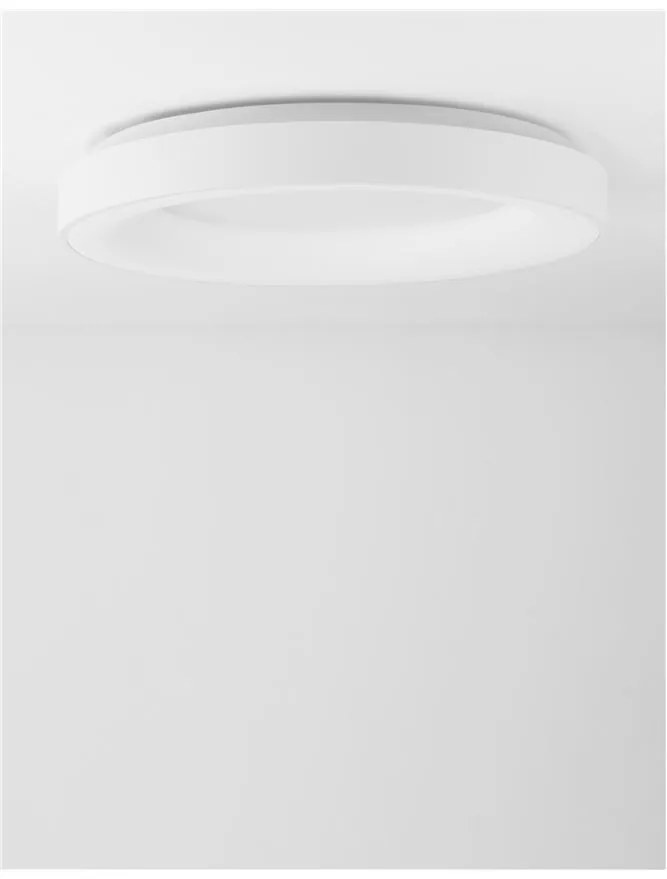Plafoniera LED 4000K moderna 60cm RANDO THIN alba NVL-9353850