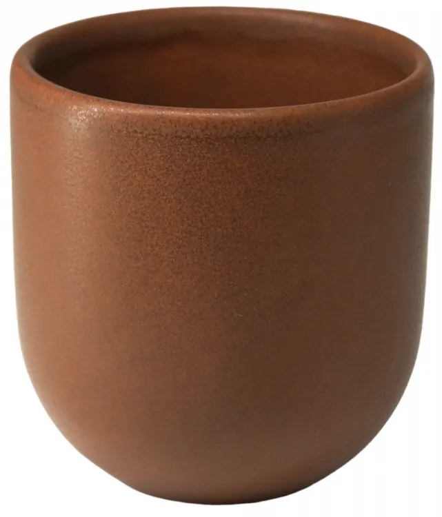 Pahar Cafea Novum (250ml, Maro Pantone Cambridge) Gresie Glazurata Manual