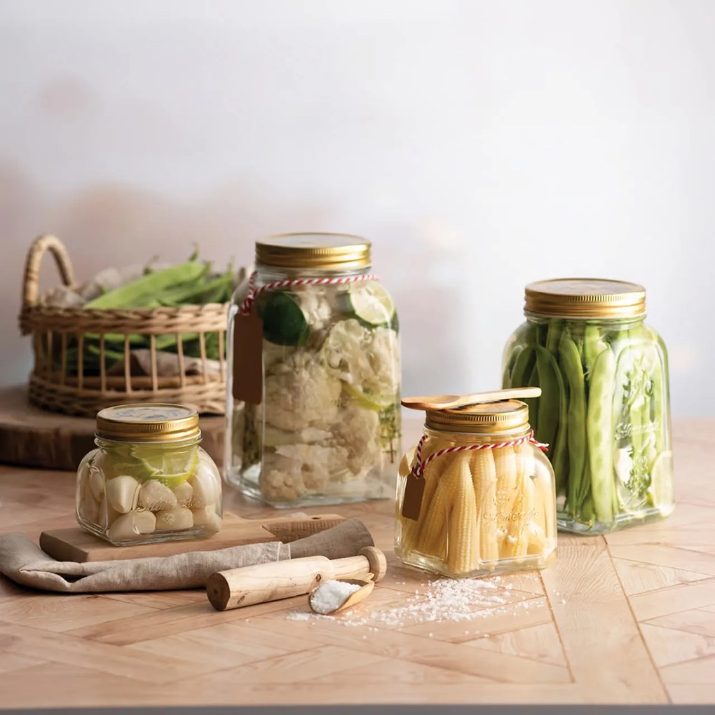 Borcan depozitare cu capac 1L, Homemade