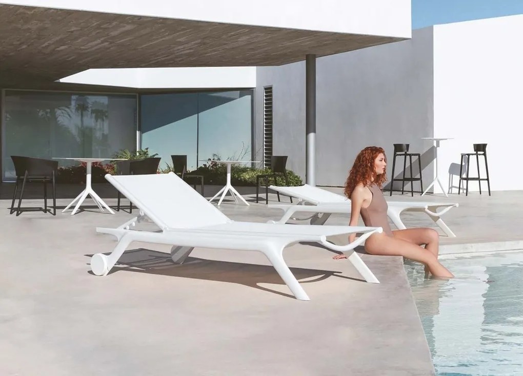 Set de 4 sezlonguri moderne de exterior design premium AFRICA