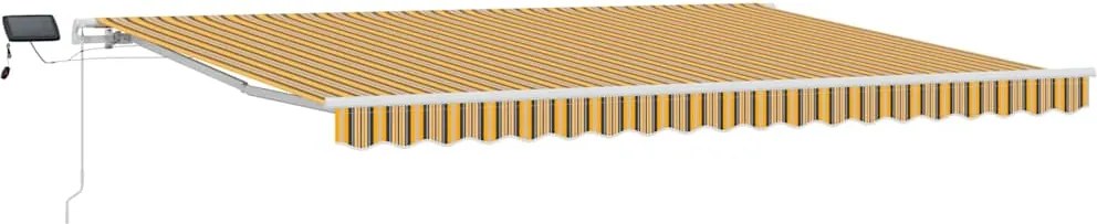 vidaXL Cortina Retractabilă Manual Multicolour 450 × 300 cm