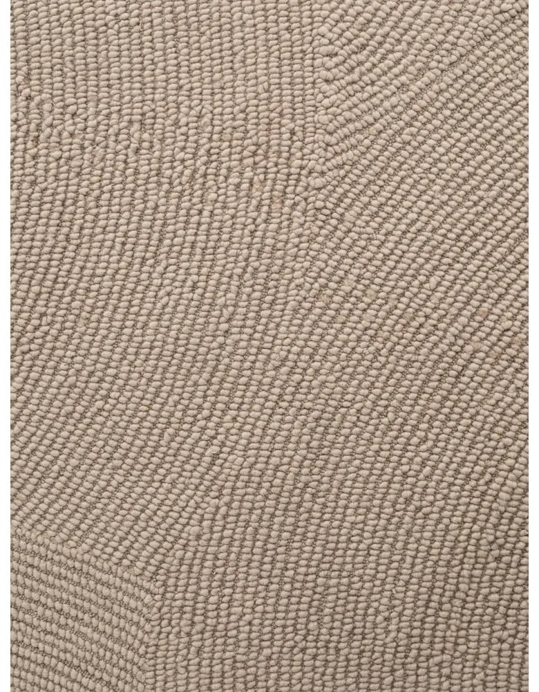 Covor tip traversă bej țesut manual din lână 80x200 cm Calmio – Hanse Home