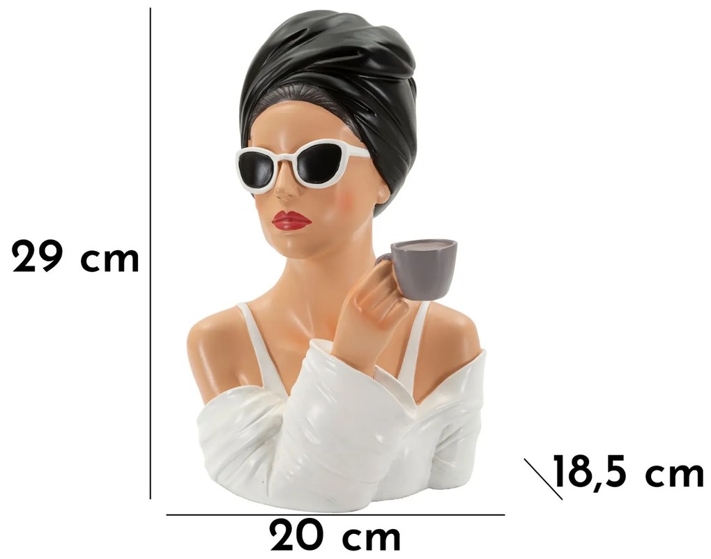 Mauro Ferretti Statueta Donna Paris -A- Cm 20X18,5X27 | Aosom Romania