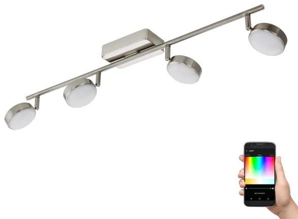 Spot LED RGB CORROPOLI-C 4xLED/5W/230V Eglo 97717