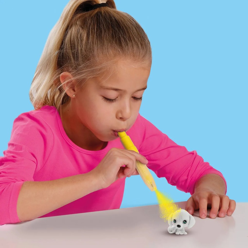 Set creativ copii - Desenez cu aerograf 3 catei surpriza
