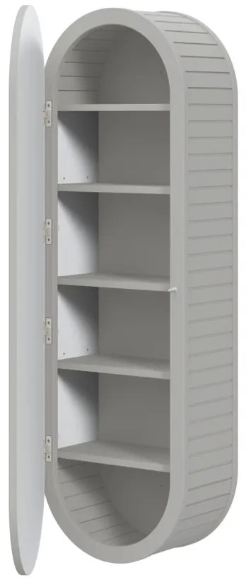 Dulap suspendat pentru baie Belmore, crem