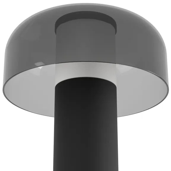 Lampă LED dimabilă de exterior Eglo 900983 PONENTE 2,25W/5V 5200mAh IP44 negru