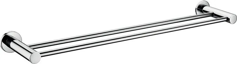 Bara dubla portprosop Ferro Smile crom 600 mm